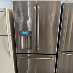 36” COUNTER  DEPTH GENERAL ELECTRIC REFRIGERADOR FRIDGE NEVERA HELADERA REFRIGERATOR GOOD CONDITION DELIVERY 4 MONTHS OF WARRANTY 