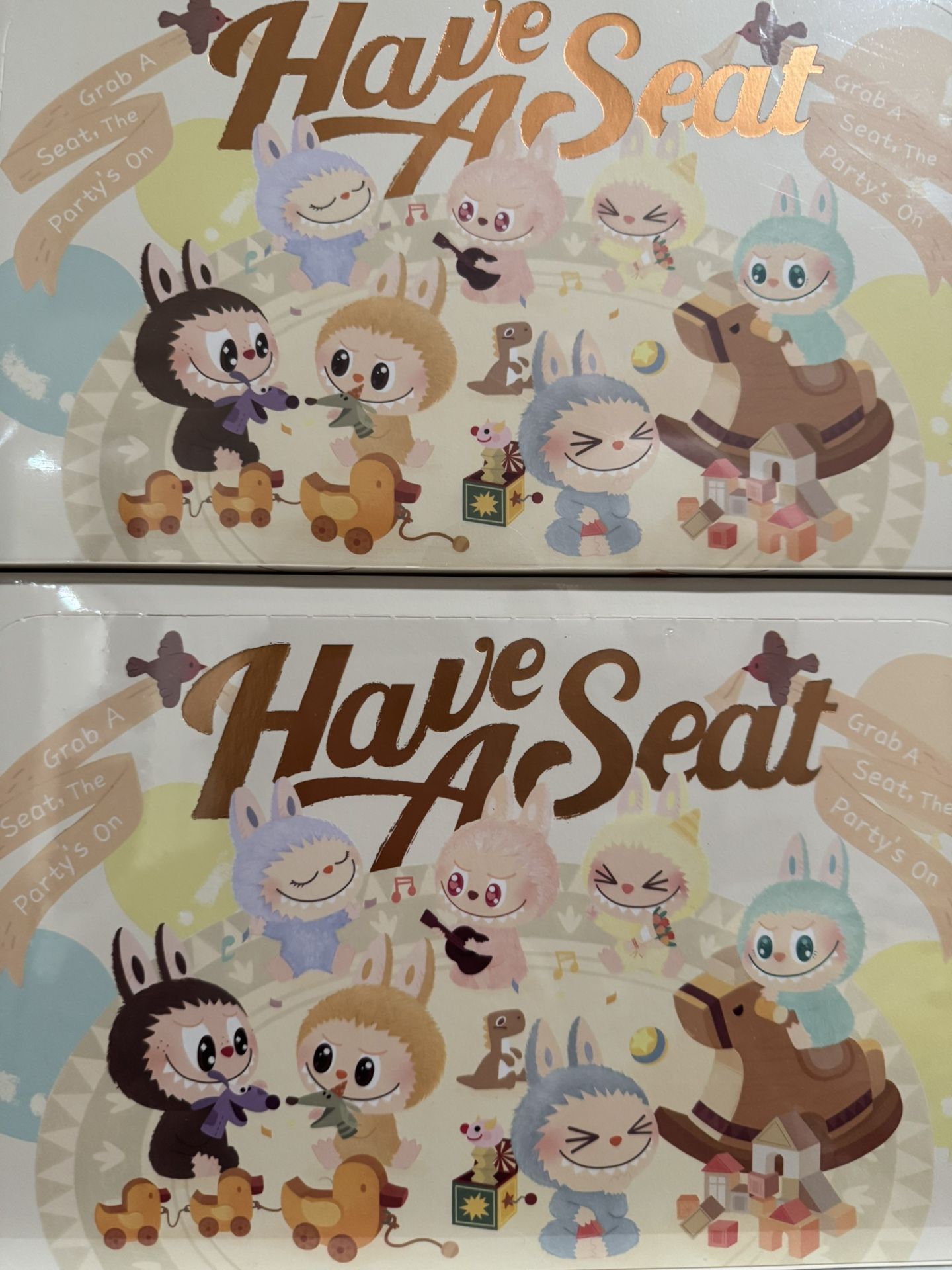 Authentic Pop Mart Labubu Have A Seat