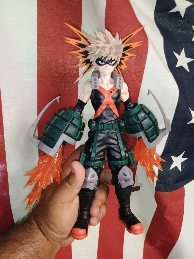 My Hero Academia Katsuki Bakugo 12" Figure MHA, Toys Light Sound
