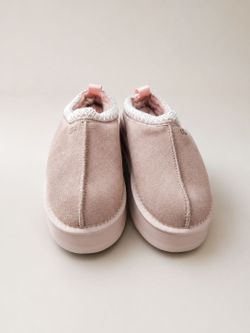 UGG Pink Suede Slippers