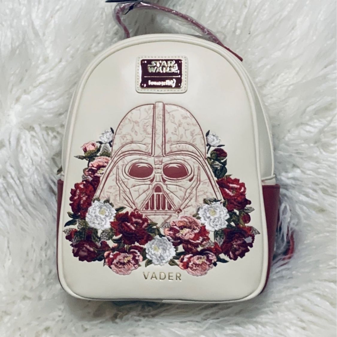Loungefly star wars darth vader floral mini backpack sale