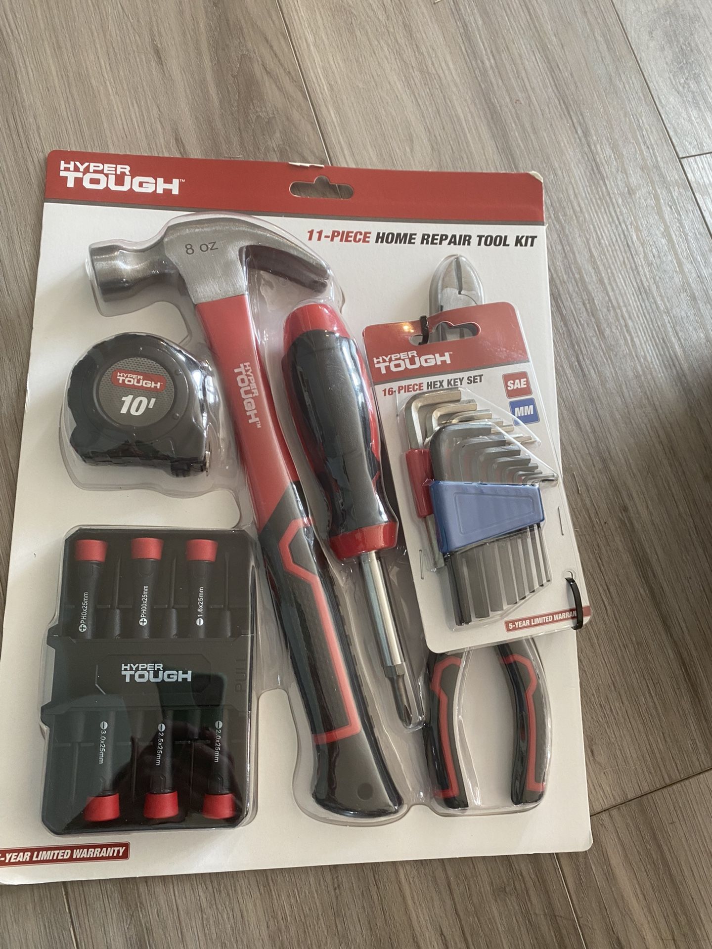 11 Piece Tool Set
