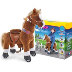 Pony Cycle/ Brown And White/ Ages 3 To 5 