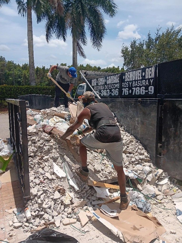 Trash Garbaje And Demolición