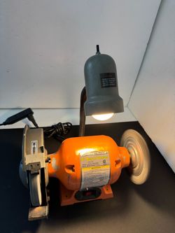 Central Machinery 8” Bench Grinder Works great!