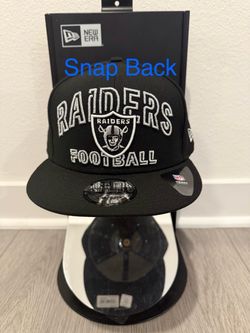 New Era Raiders Football Snapback Hat