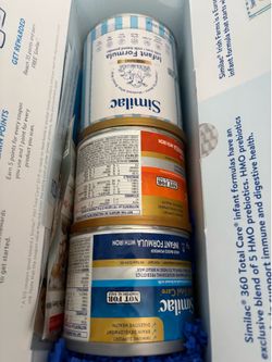 Similac 3 cans of infant formula