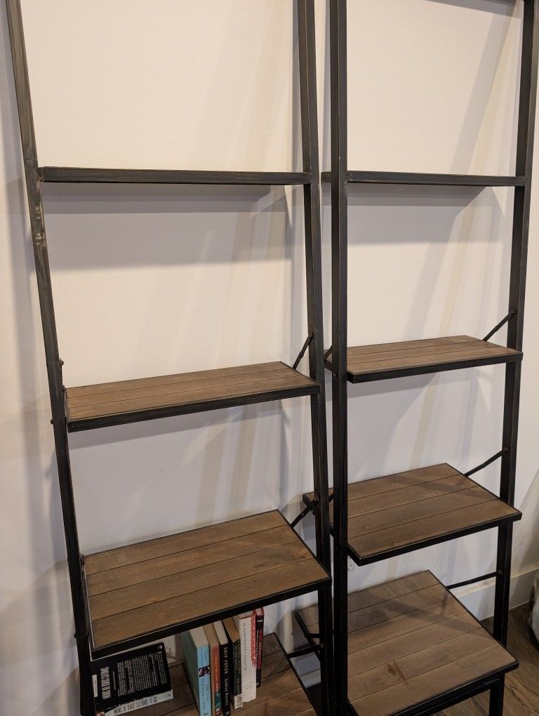 Ladder Bookshelves