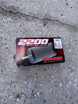 Traxxas 6s black brushless motor 2200kv 5mm shaft