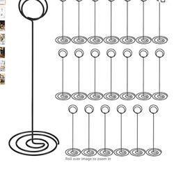 12 table number holders