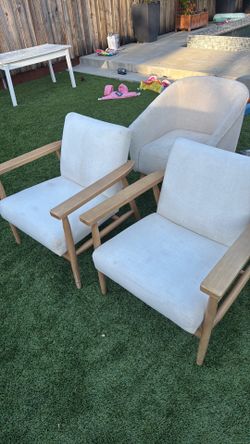 Target accent chairs (two)