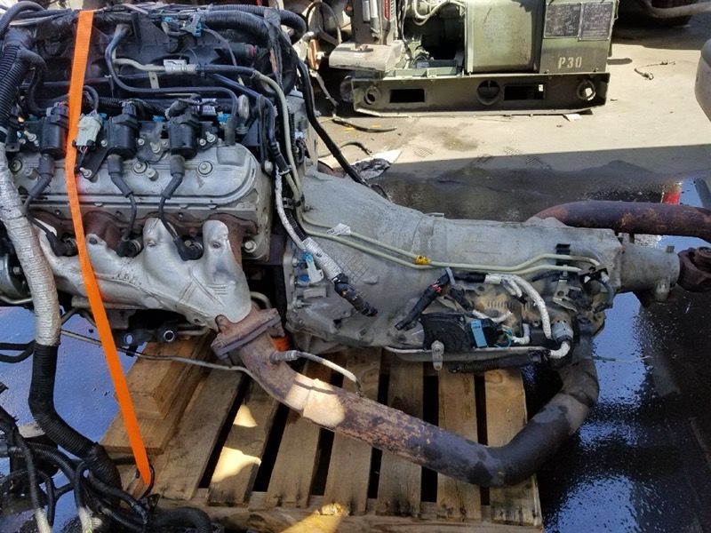 6 0 ls lq9 chevy engine complete with 4l80 trans for sale in los