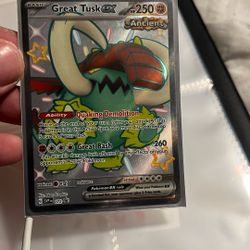 Pokemon Card Great Tusk Promo 