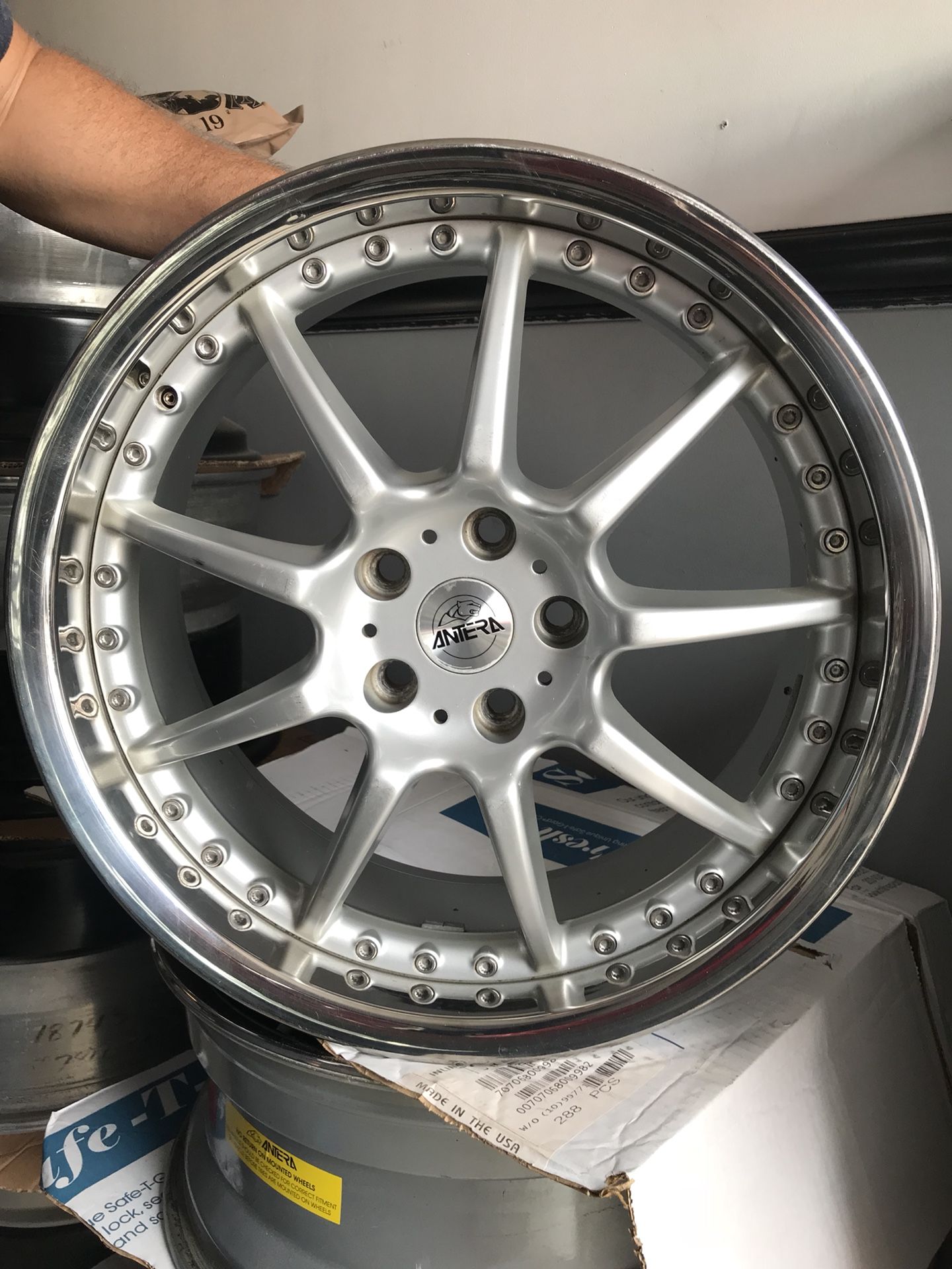 Antera Wheels 18” 2-piece All 4 wheels without tires $750 firm