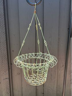 Vintage Hanging Garden Planter