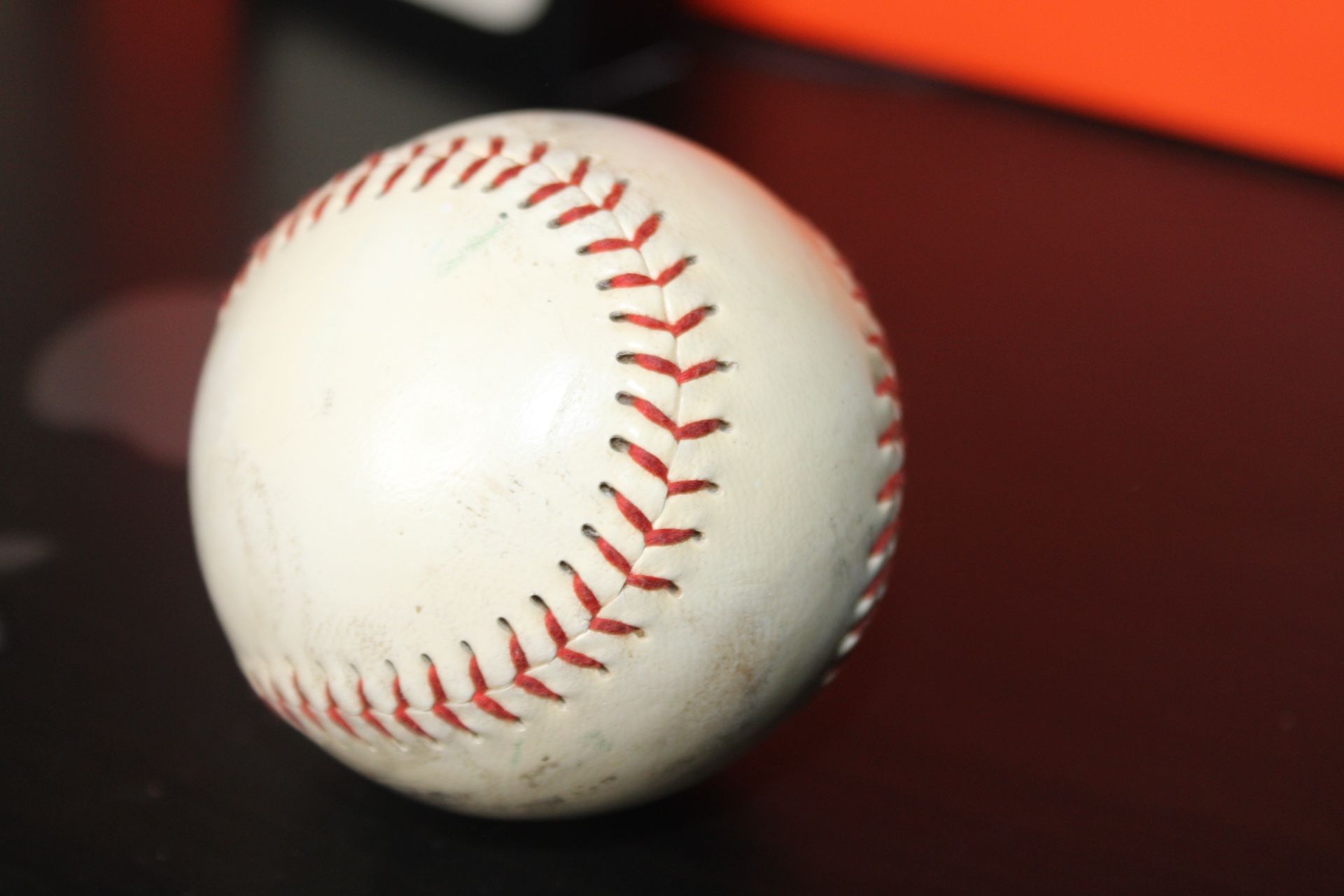 Baseballs One Big One Small