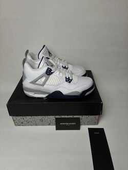 New Air Jordan 4 Midnight Navy 5.5Y