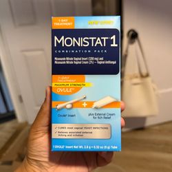 Monistat 1-Day Yeast Infection Treatment