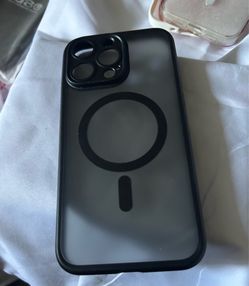 Black Frosted iPhone Case with MagSafe