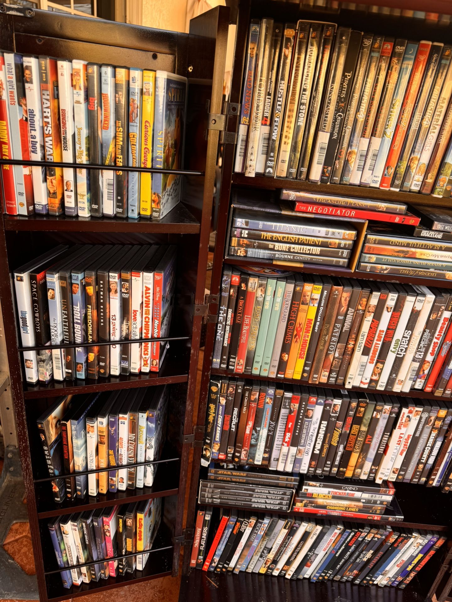 Over 300 DVDs