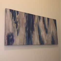 Blue Abstract Artwork 