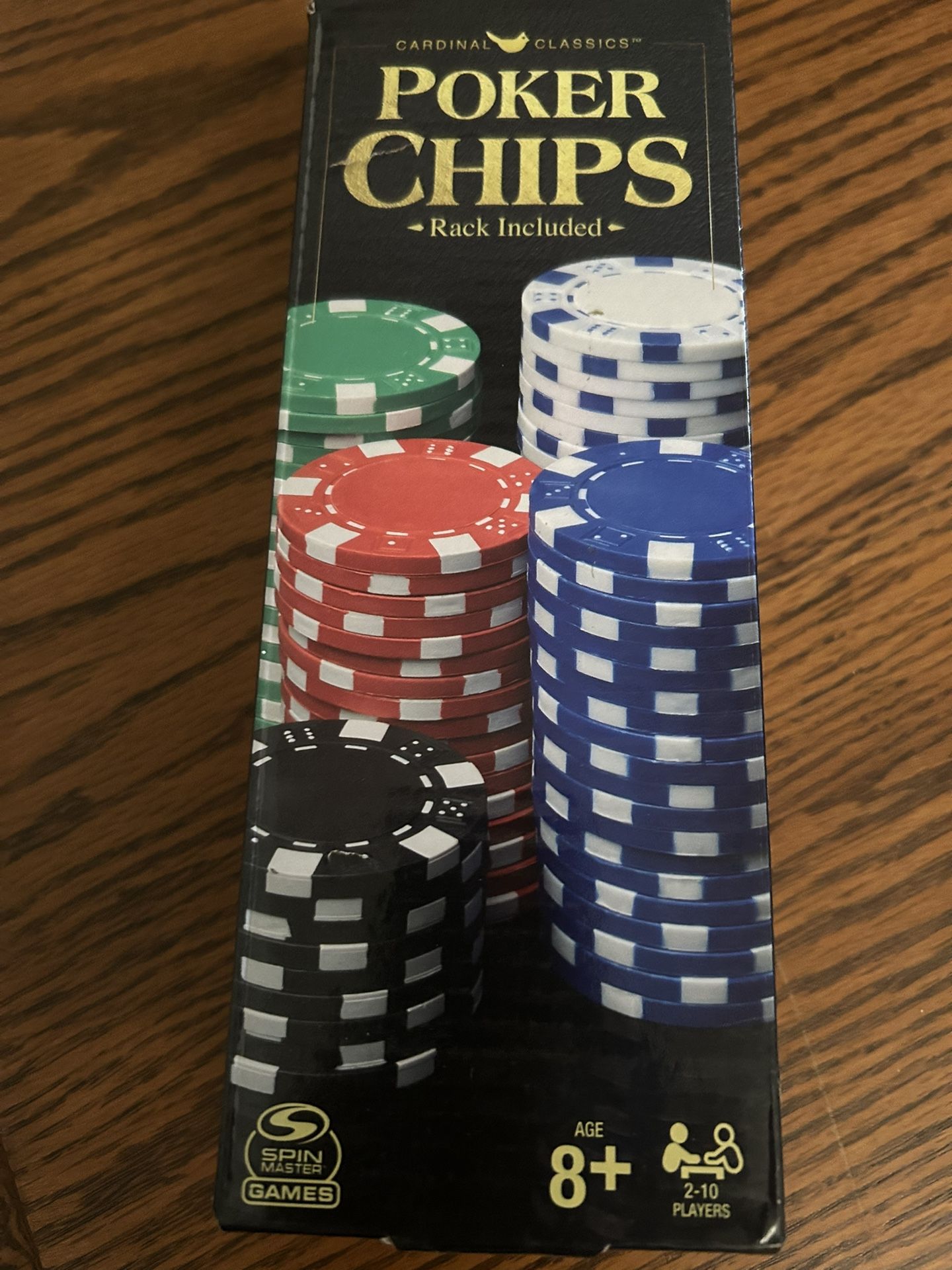 Box Of New Poker Chips