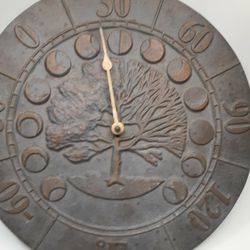 Antique Metal Heat Temperature Clock