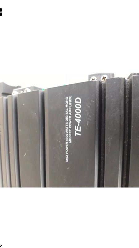 Ts power TE-4000d 4000w amp monoblock nesa nesavision