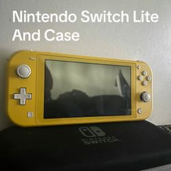 Nintendo Switch Lite (Yellow)