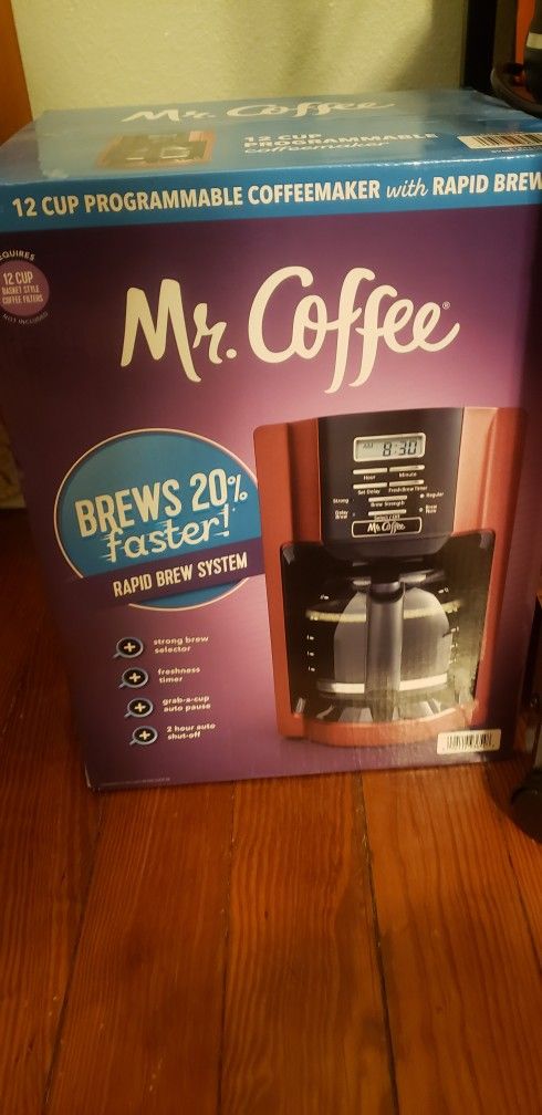 New Mr Coffee Maker