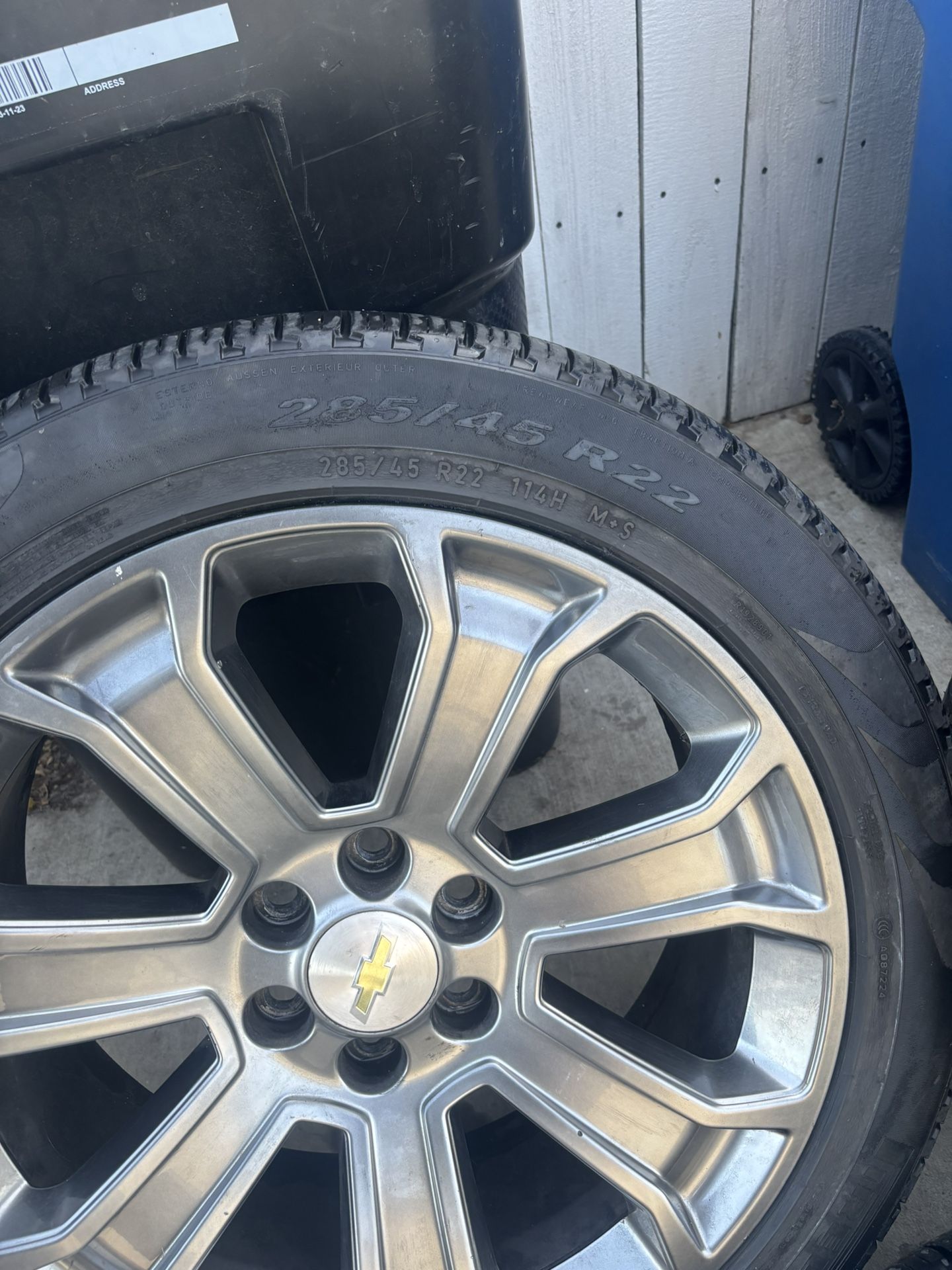 Original Chevy Wheels 22inch