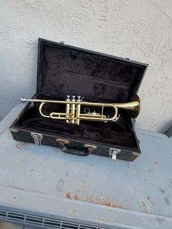 Brass Trumpet with Hard Case