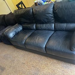 Sofa Couch With 2 Chairs