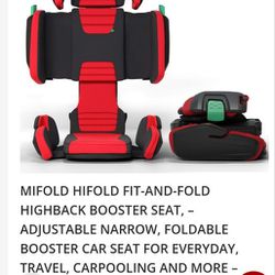 Brand New Foldable Booster Seat