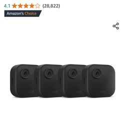 Blink 4 Camera Wireless Plus Camera Mounts 