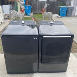 Samsung washer and electric dryer