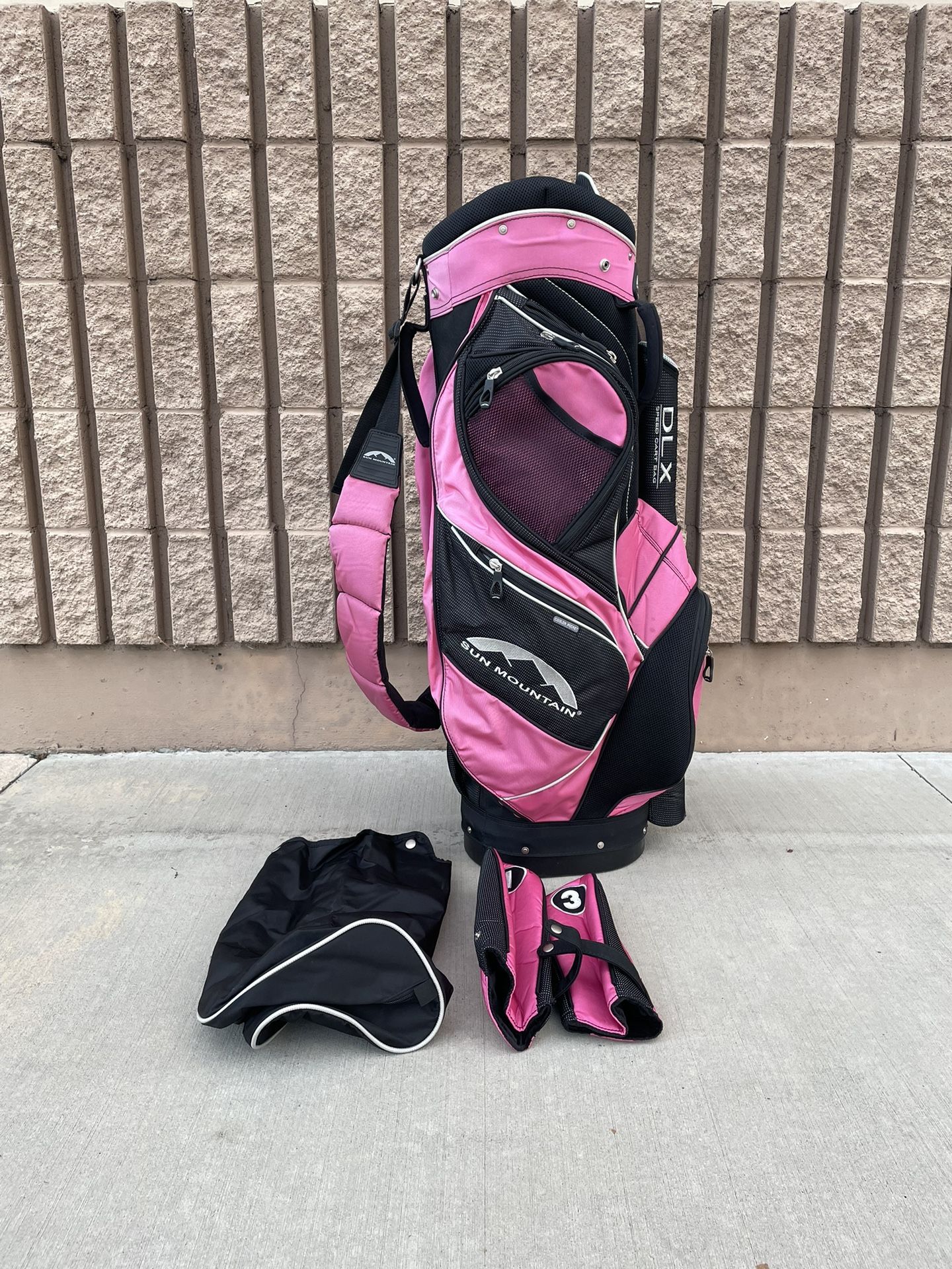 Sun Mountain DLX Speed Cart Bag Women’s Golf Cart Bag Ladies Lady Golf Cart Bag
