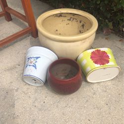 Ceramic Pots $10