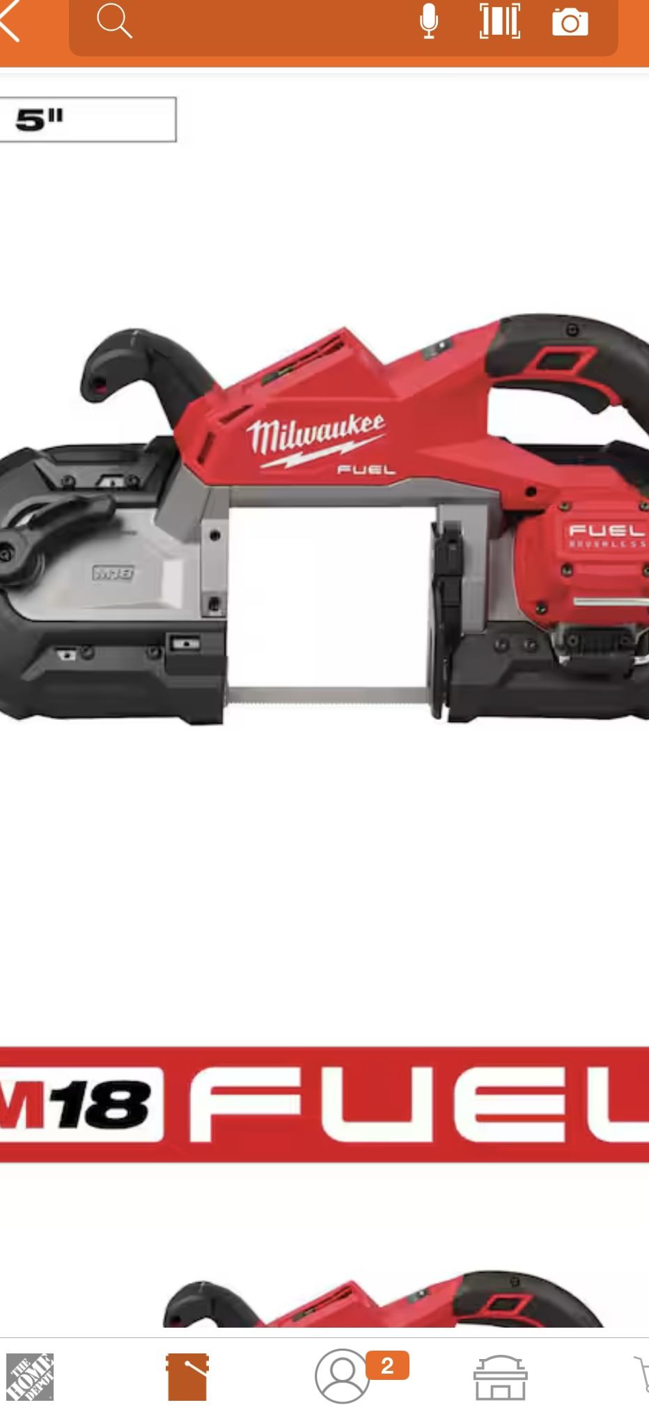 Milwaukee Deep Cut Band Saw