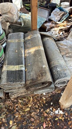 Rolled Roofing Felt Underlayment — 3 Rolls
