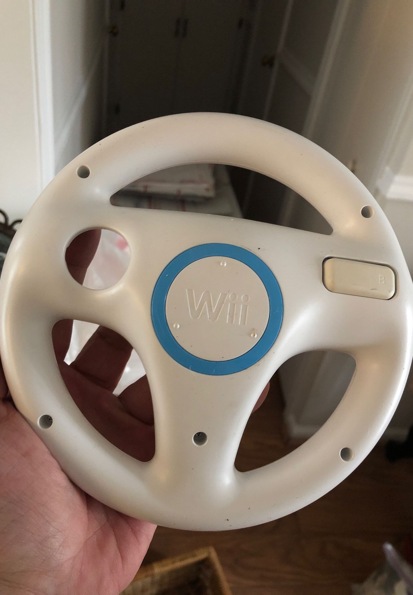 Nintendo wii wheel accessory