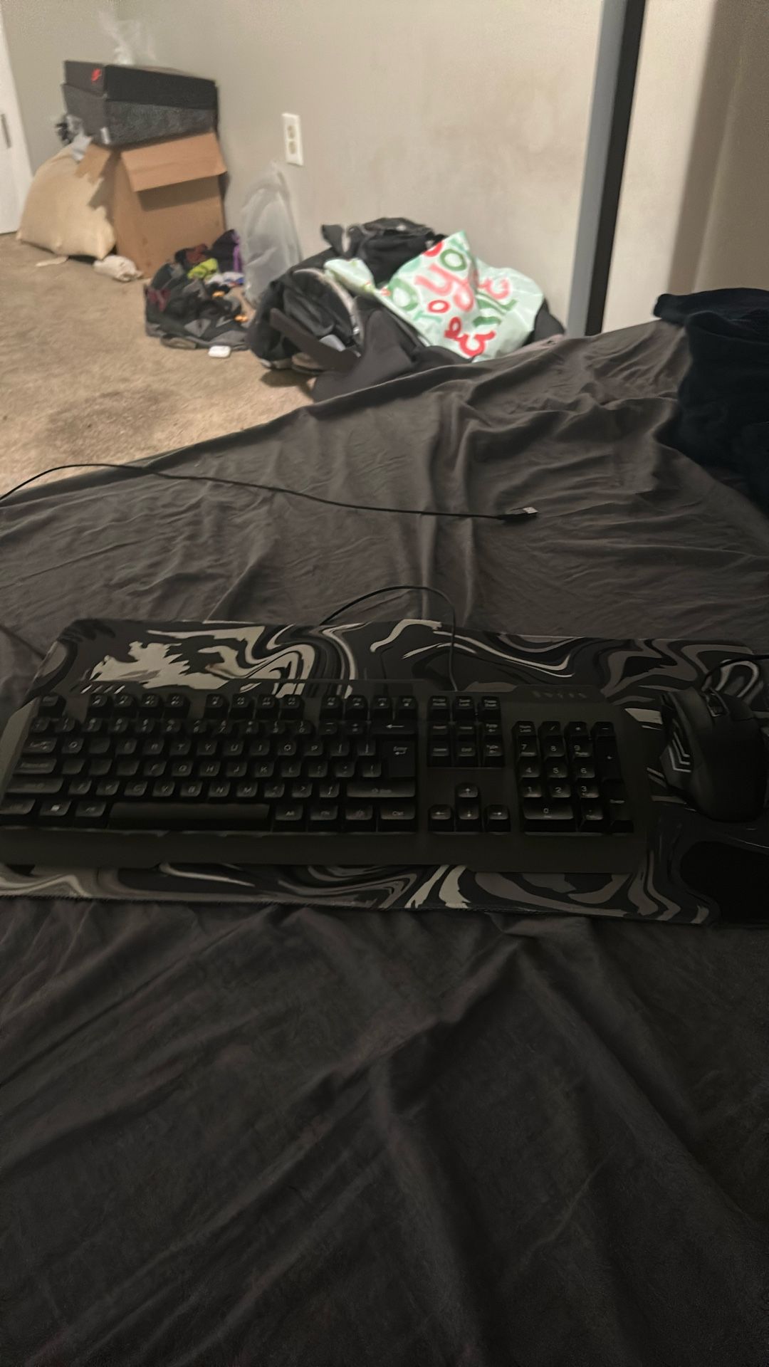 Keyboard Mouse And Mousepad