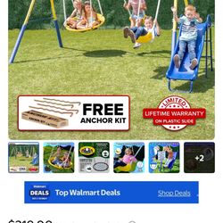 Sportspower Super Saucer Swing Set Play Set