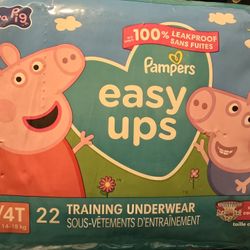 Easy Ups Peppa Pig 3t 4t (1 Bag)