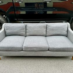 West Elm Gray Sofa