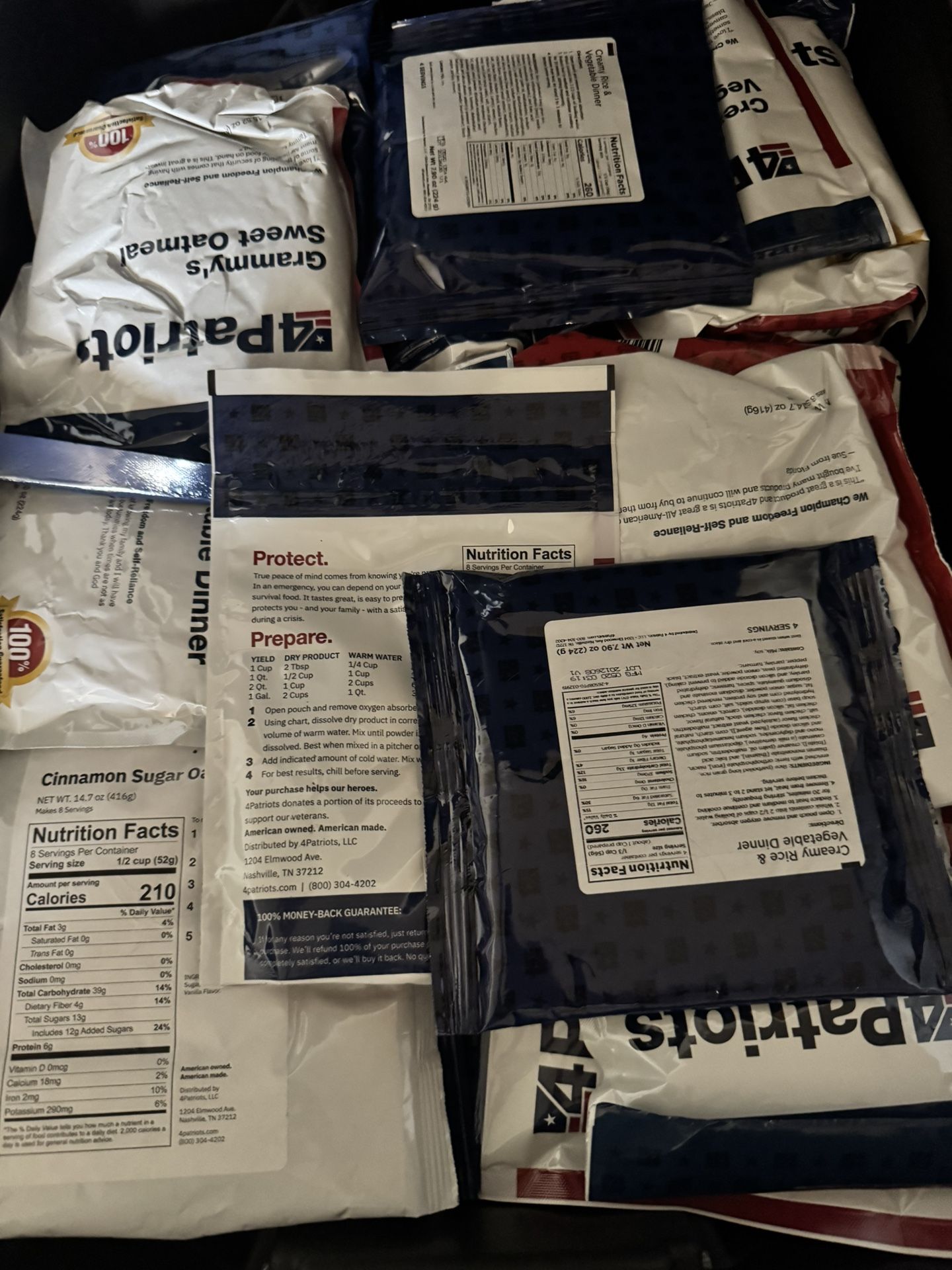 Emergency Supplies (Edible)