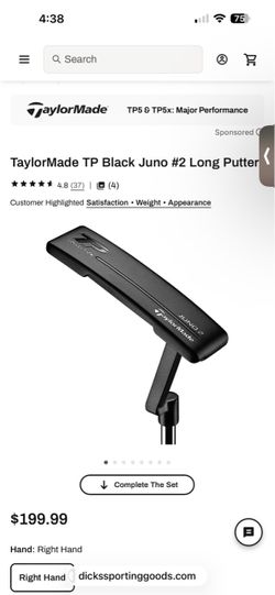 TaylorMade TP Black Juno #2 Long Putter