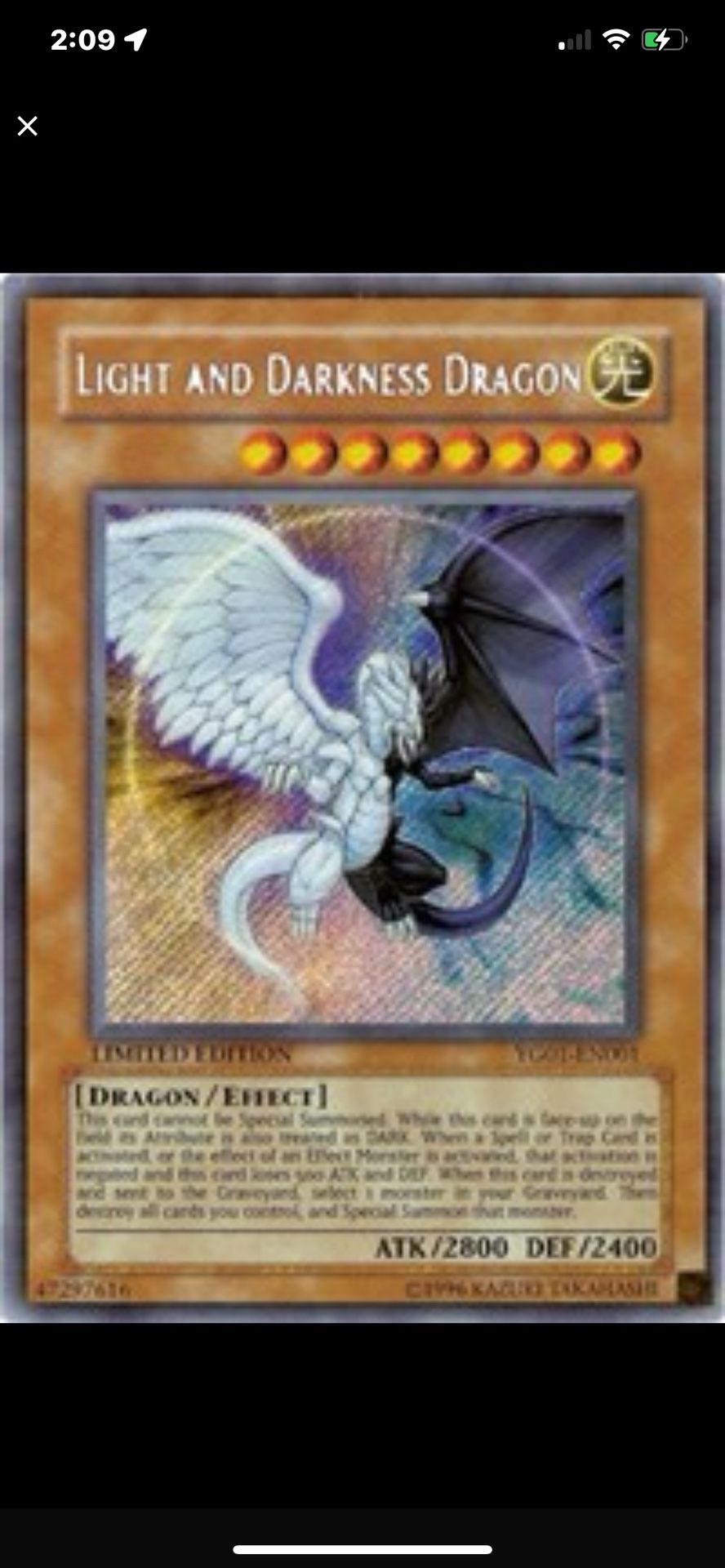 Light And Darkness Dragon