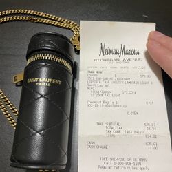 New Saint Laurent Lambskin Lipstick Case