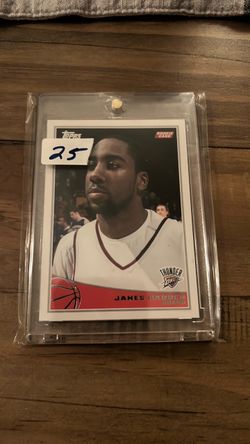 James Harden Topps Rookie Card OKC Thunder